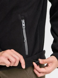 OXMO Sweatshirts & Sweatjacken|Jacken & Westen*Damen Fleecejacke - OXMARTA schwarz uni