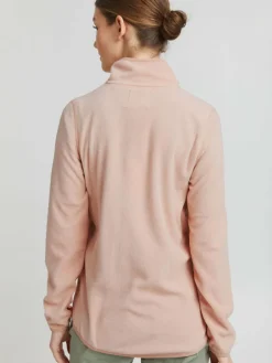 OXMO Sweatshirts & Sweatjacken*Damen Fleecejacke - OXRikka rosa uni