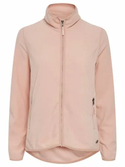 OXMO Sweatshirts & Sweatjacken*Damen Fleecejacke - OXRikka rosa uni
