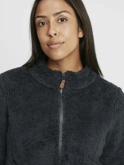 OXMO Sweatshirts & Sweatjacken*Damen Fleecejacke - OXTelsa blau uni