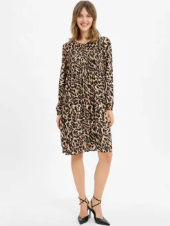 Betty Barclay Kleider*Damen Freizeitkleid braun schwarz gemustert