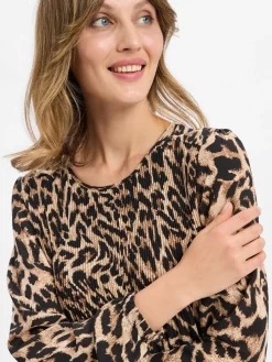 Betty Barclay Kleider*Damen Freizeitkleid braun schwarz gemustert