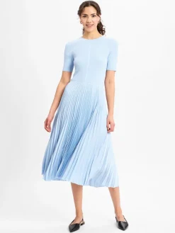 BOSS Kleider*Damen Freizeitkleid - Fadridi hellblau uni