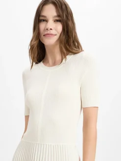 BOSS Kleider*Damen Freizeitkleid - Fadridi beige uni