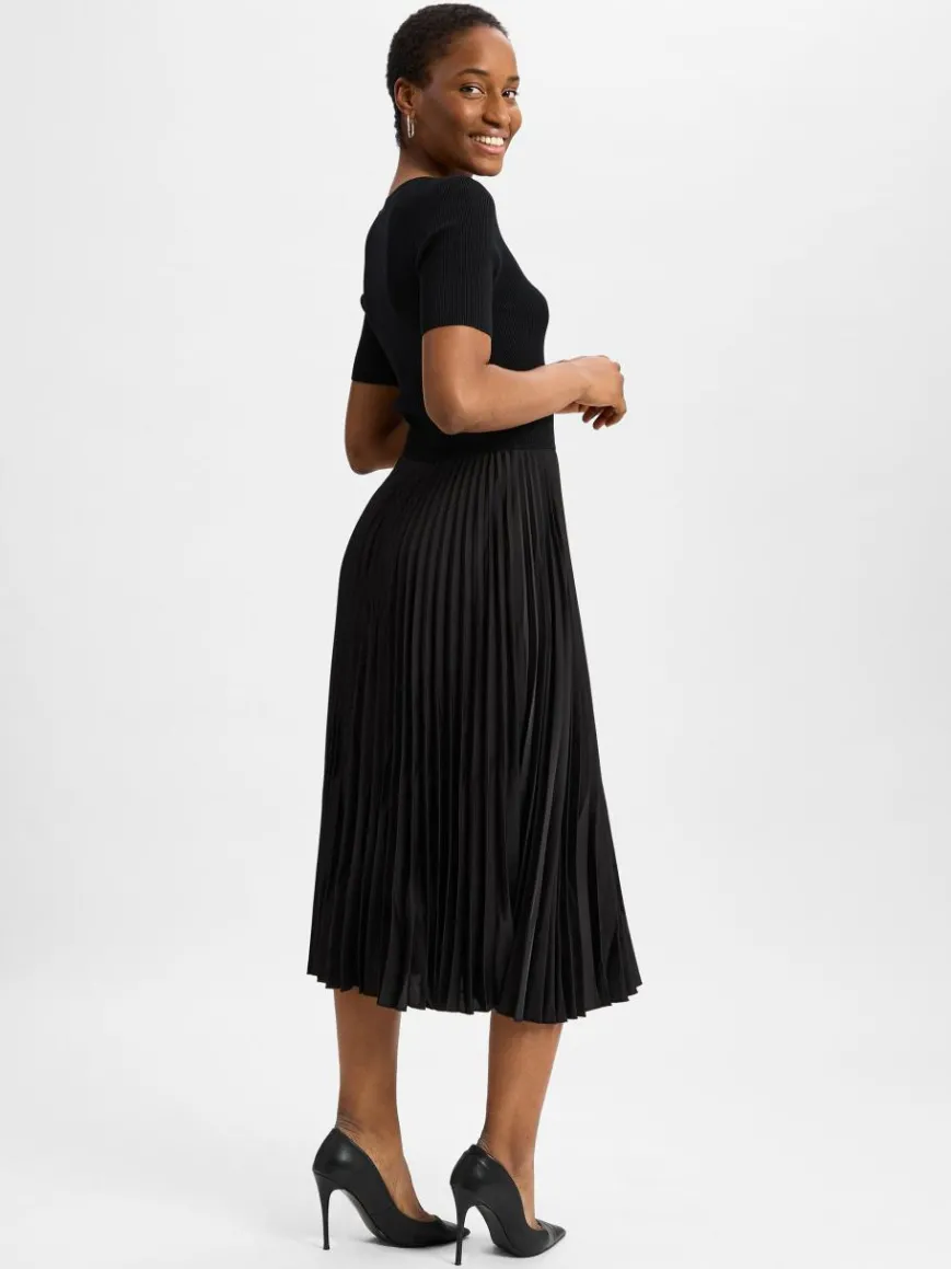 BOSS Kleider*Damen Freizeitkleid - Fadridi schwarz uni