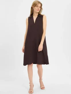 Opus Kleider*Damen Freizeitkleid - Wika schoko uni