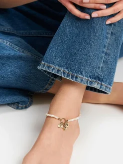 Tamaris Schmuck*Damen Fußkette gold uni