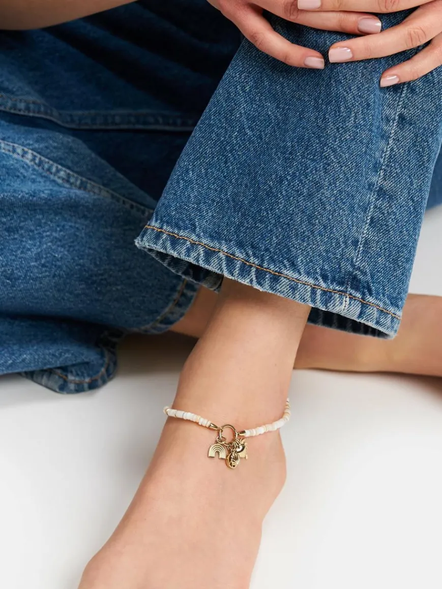 Tamaris Schmuck*Damen Fußkette gold uni