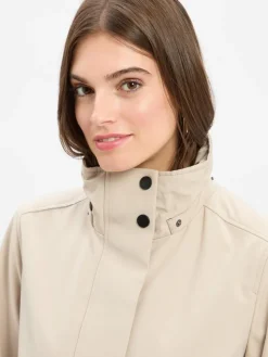 Fuchs Schmitt Jacken & Westen*Damen Funktionsmantel kitt uni