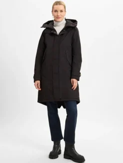 Didriksons Jacken & Westen*Damen Funktionsmantel - Luna schwarz uni