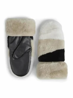 Markberg Handschuhe*Damen Fäustlinge beige uni