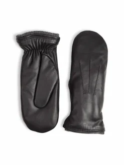 Markberg Handschuhe*Damen Fäustlinge schwarz uni