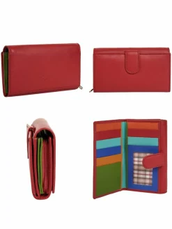 Samantha Look Taschen & Rucksäcke*Damen Geldbörse rot uni