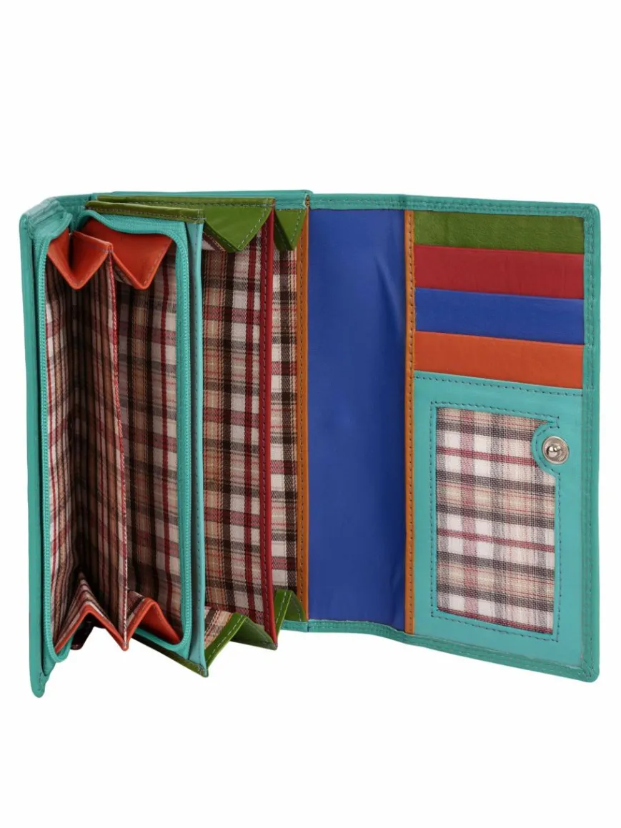 Samantha Look Taschen & Rucksäcke*Damen Geldbörse türkis uni