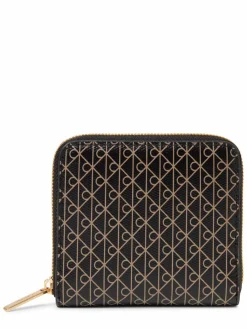 Calvin Klein Taschen & Rucksäcke*Damen Geldbörse schwarz gemustert