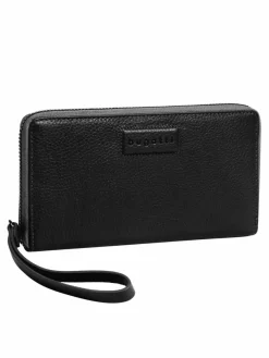 Bugatti Taschen & Rucksäcke*Damen Geldbörse schwarz uni