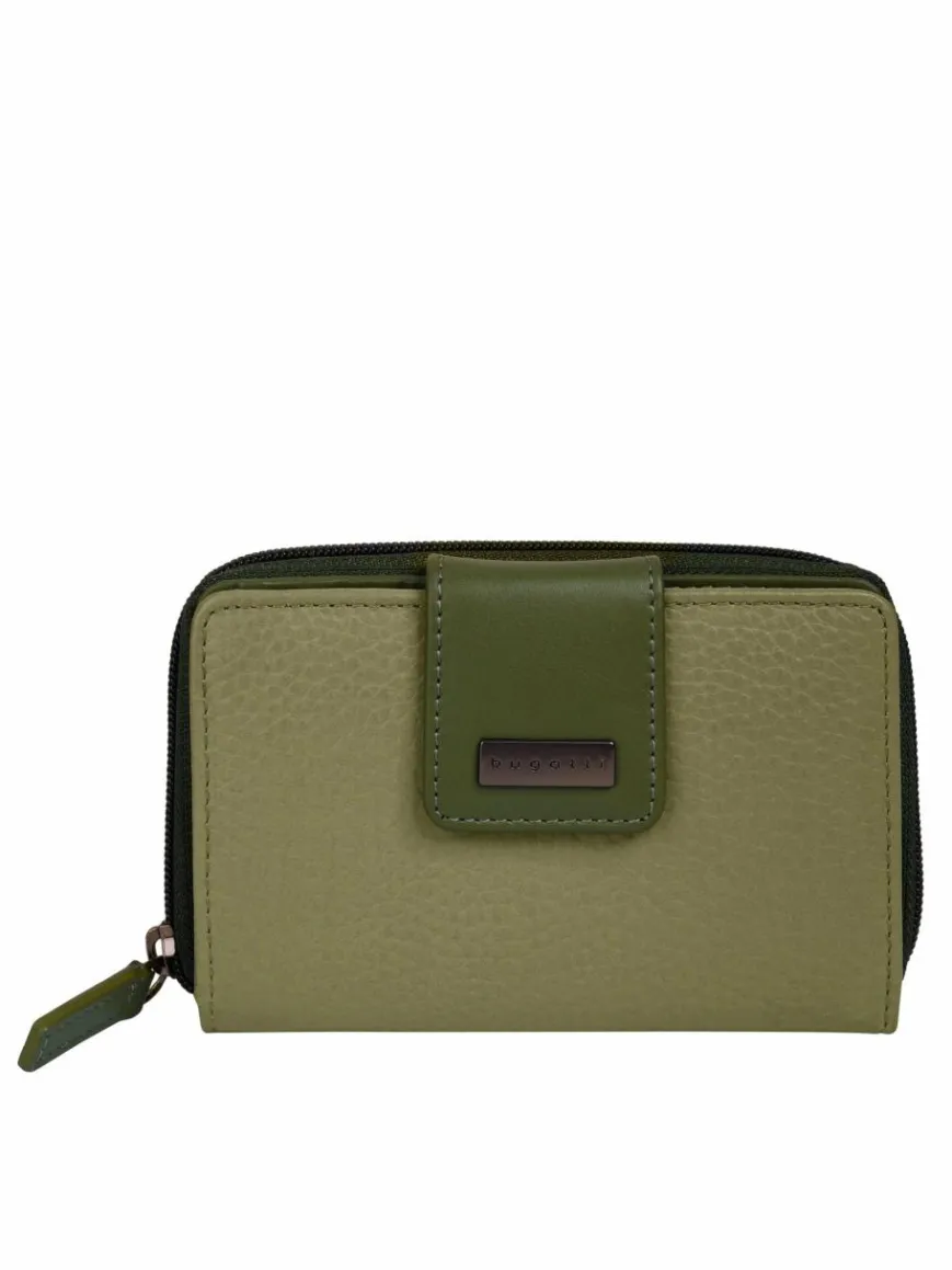 Bugatti Taschen & Rucksäcke*Damen Geldbörse grün uni