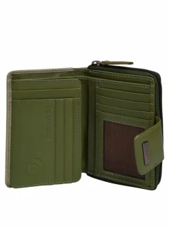 Bugatti Taschen & Rucksäcke*Damen Geldbörse grün uni