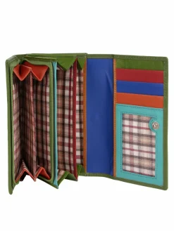 Samantha Look Taschen & Rucksäcke*Damen Geldbörse grün uni