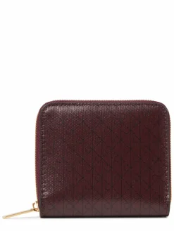 Calvin Klein Taschen & Rucksäcke*Damen Geldbörse aubergine gemustert