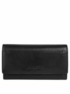 Bugatti Taschen & Rucksäcke*Damen Geldbörse schwarz uni