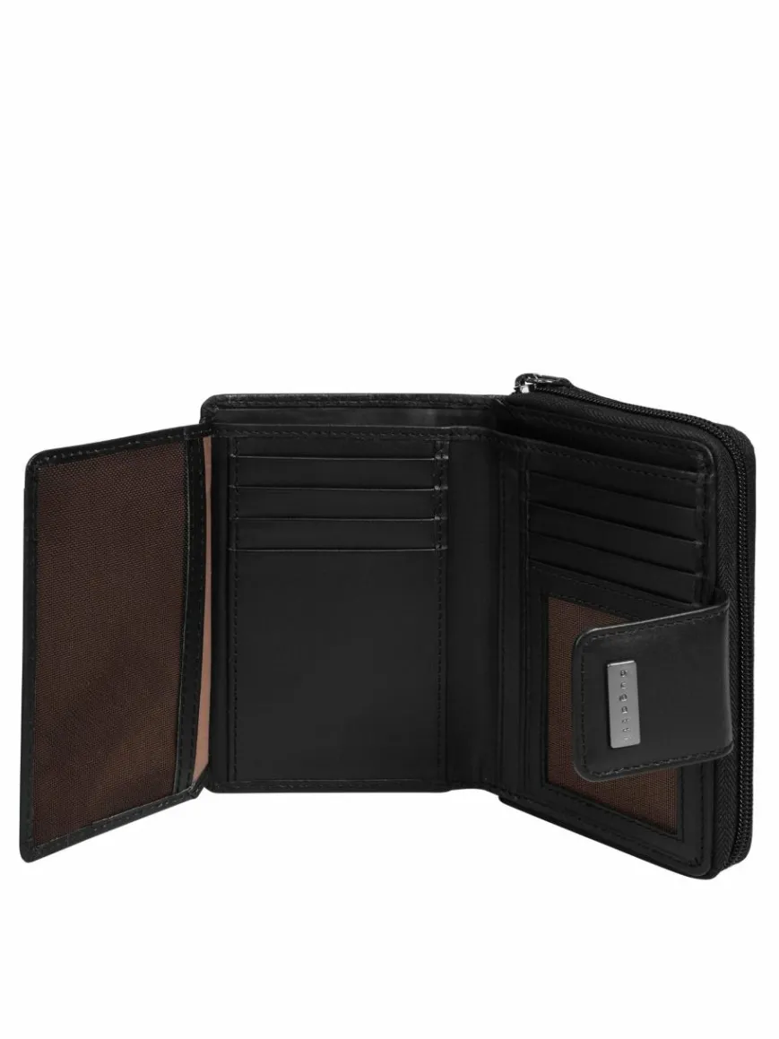 Bugatti Taschen & Rucksäcke*Damen Geldbörse schwarz uni