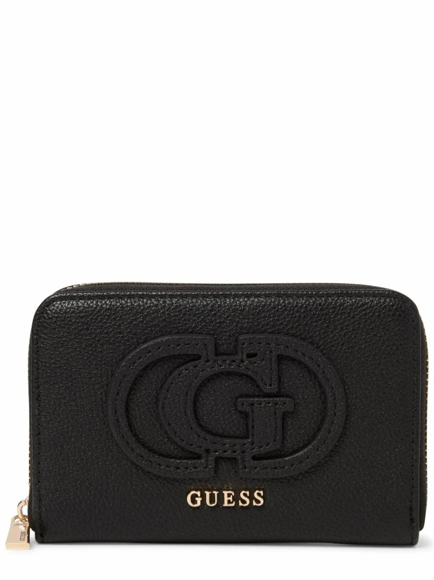 GUESS Taschen & Rucksäcke*Damen Geldbörse - Calebra schwarz uni
