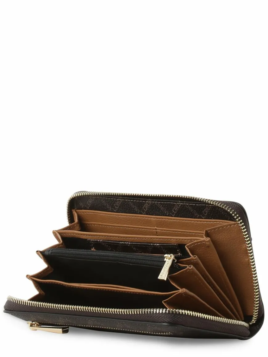 L.Credi Taschen & Rucksäcke*Damen Geldbörse - Filiberta schoko braun gemustert