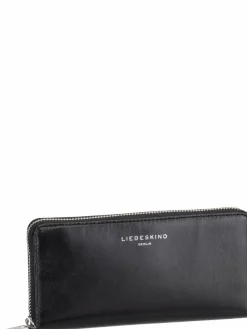 Liebeskind Berlin Taschen & Rucksäcke*Damen Geldbörse - Gigi Wallet L Sheep Natural schwarz uni