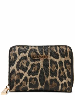 L.Credi Taschen & Rucksäcke*Damen Geldbörse - Phaedra braun schwarz gemustert