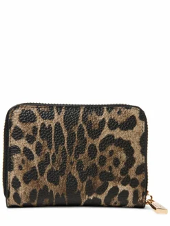 L.Credi Taschen & Rucksäcke*Damen Geldbörse - Phaedra braun schwarz gemustert