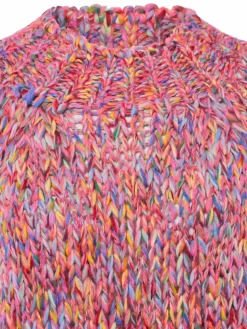 Rich & Royal Pullover & Strickjacken*Damen Grobstrickpullover mehrfarbig meliert