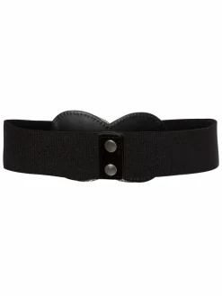 Vila Gürtel*Damen Gürtel - Vikian schwarz uni