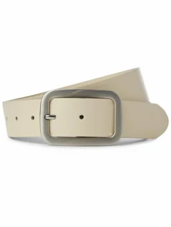 Weinmann Gürtel*Damen Gürtel aus Leder beige uni