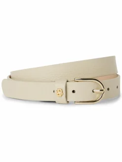 BOSS Gürtel*Damen Gürtel aus Leder - Scarlet ecru uni