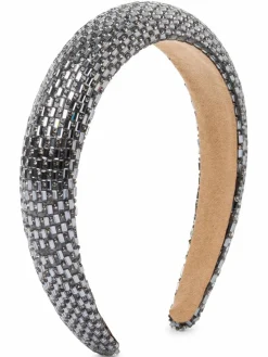 Vila Mützen & Hüte*Damen Haarreif - VIKensley schwarz uni