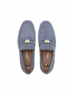 Crickit Slipper*Damen Halbschuh - OLEANDA lila uni