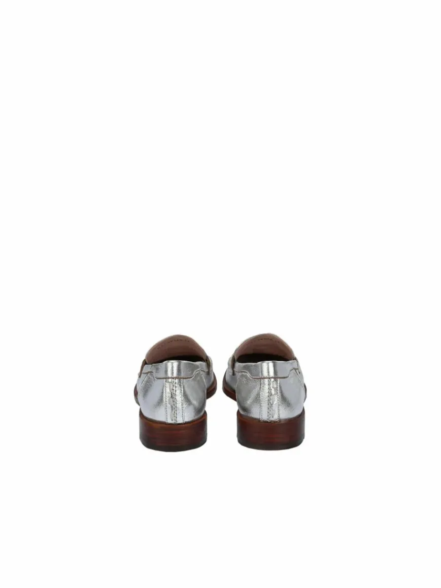 Crickit Slipper*Damen Halbschuh - ORLANDO silber uni