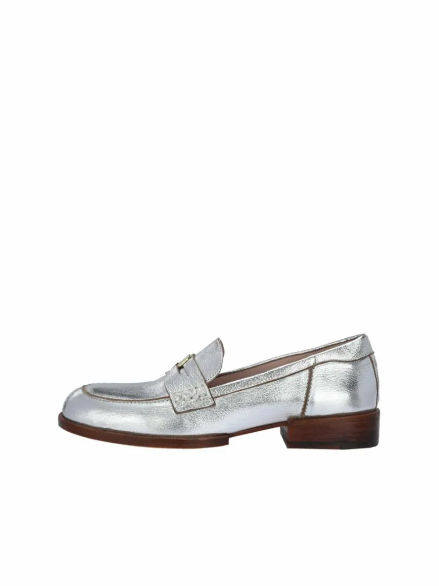 Crickit Slipper*Damen Halbschuh - ORLANDO silber uni