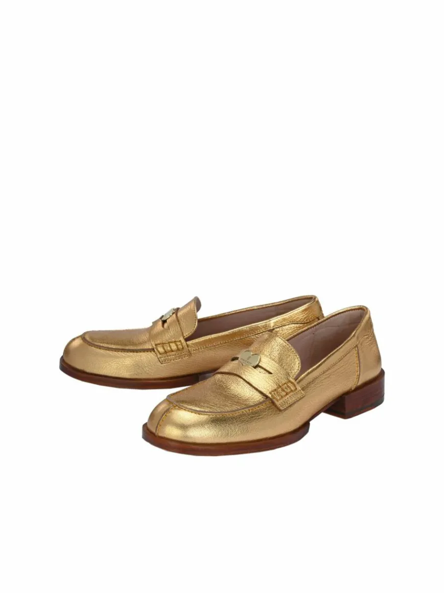 Crickit Slipper*Damen Halbschuh - ORLANDO gold uni