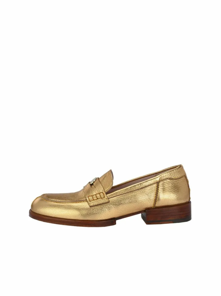 Crickit Slipper*Damen Halbschuh - ORLANDO gold uni