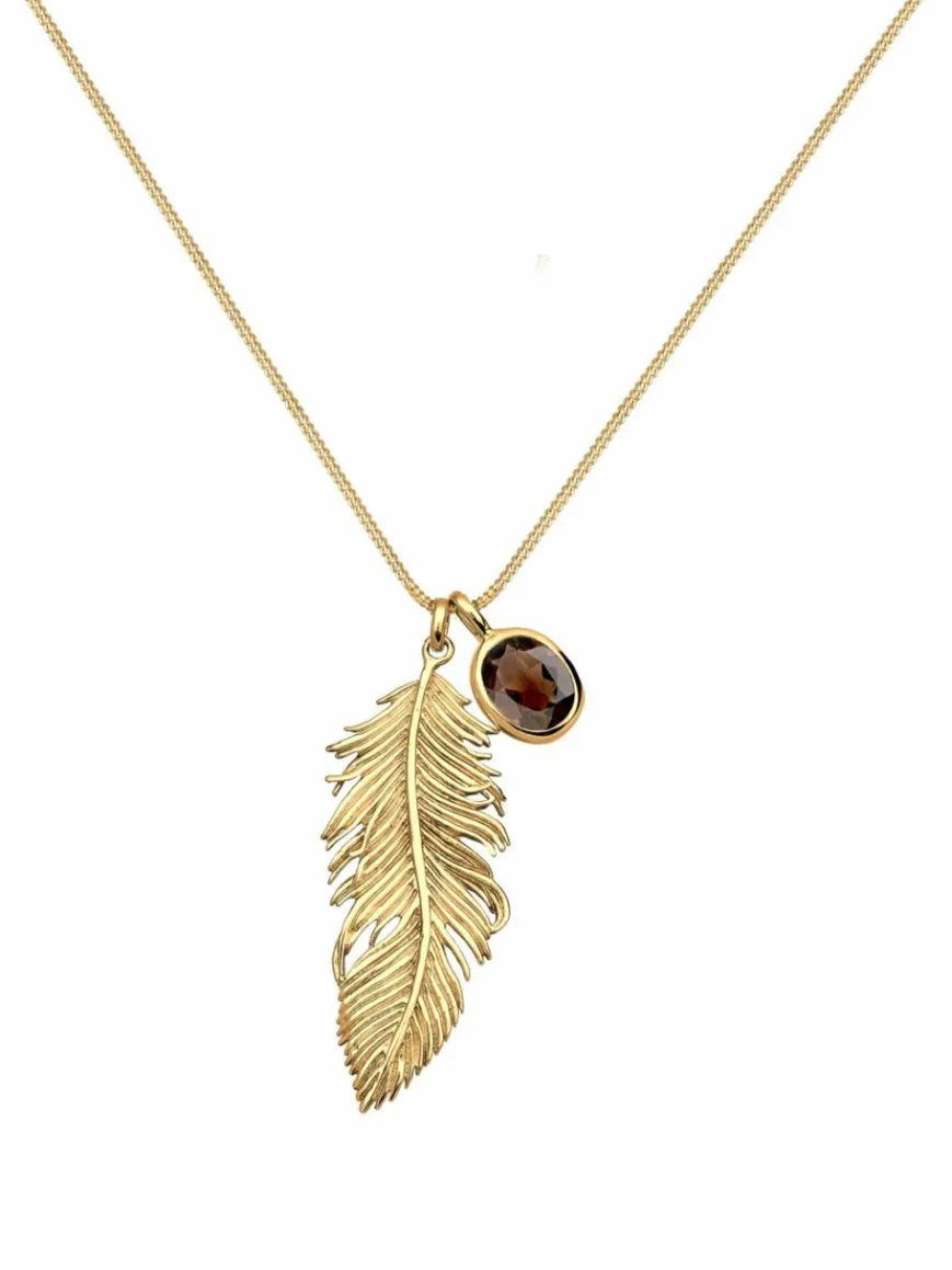 Elli Schmuck*Damen Halskette gold uni
