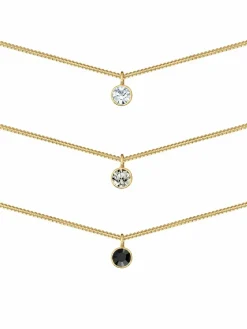Elli Schmuck*Damen Halskette gold uni