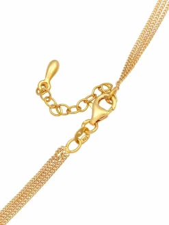 Elli Schmuck*Damen Halskette gold uni
