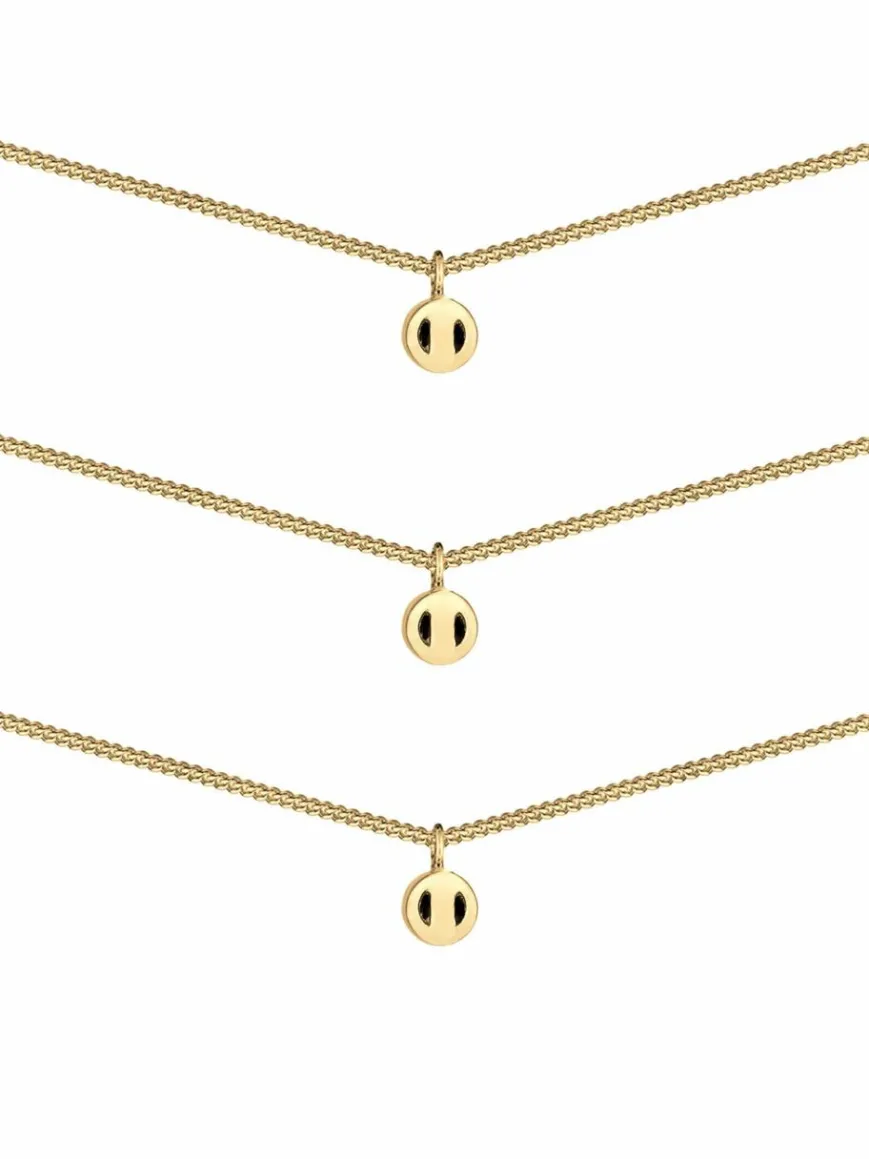Elli Schmuck*Damen Halskette gold uni