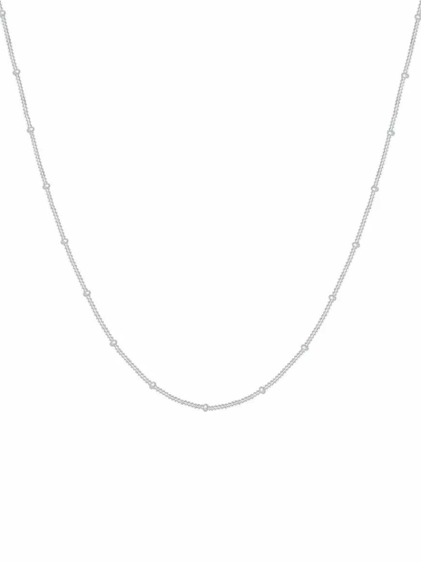 Elli Schmuck*Damen Halskette silber uni