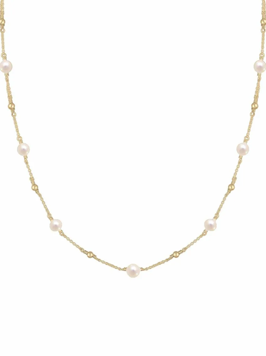 Elli Schmuck*Damen Halskette gold uni