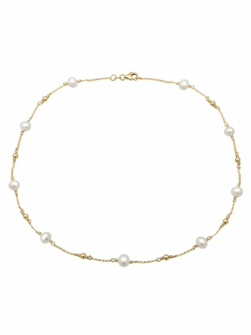Elli Schmuck*Damen Halskette gold uni