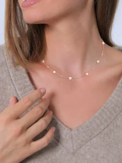 Elli Schmuck*Damen Halskette roségold uni