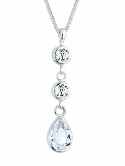 Elli Schmuck*Damen Halskette silber uni